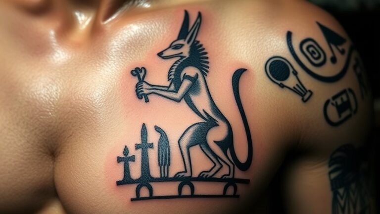 anubis tattoo significance explained