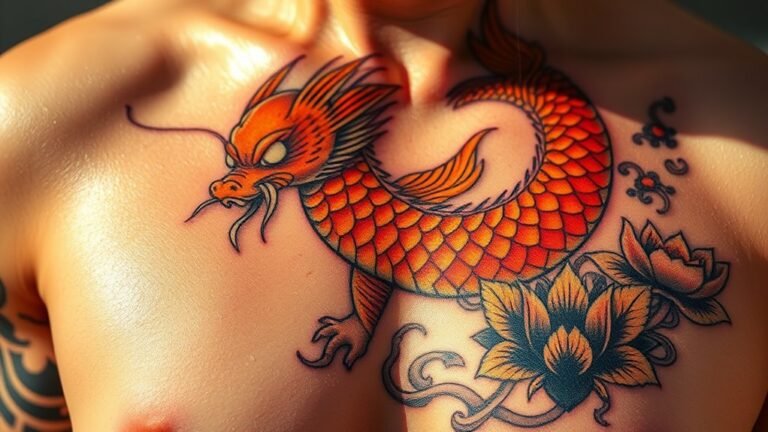 koi dragon tattoo significance