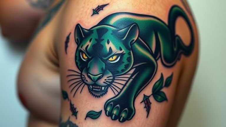 panther tattoo symbolism significance