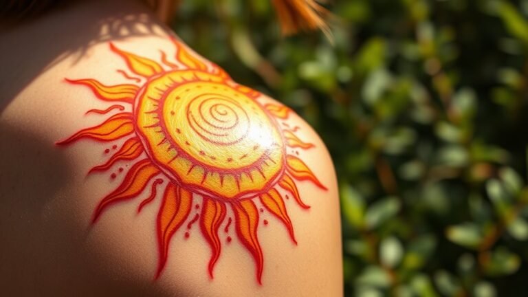 sun tattoo significance explained