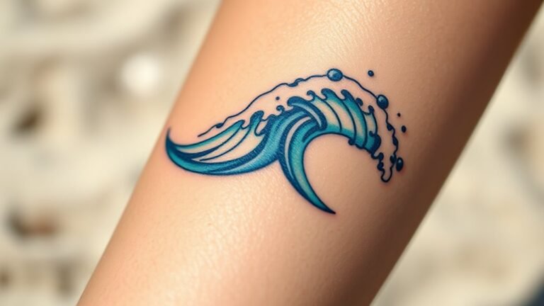 wave tattoo symbolism explained